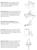 Lower Extremity, Amputee Exercise | Steinmann Prosthetics & Orthotics